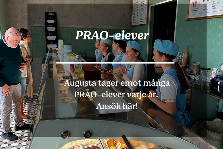 Vil du ha prao på Augusta